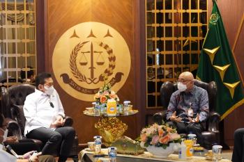 Jaksa Agung RI Terima Kunjungan Kerja Kepala BKN